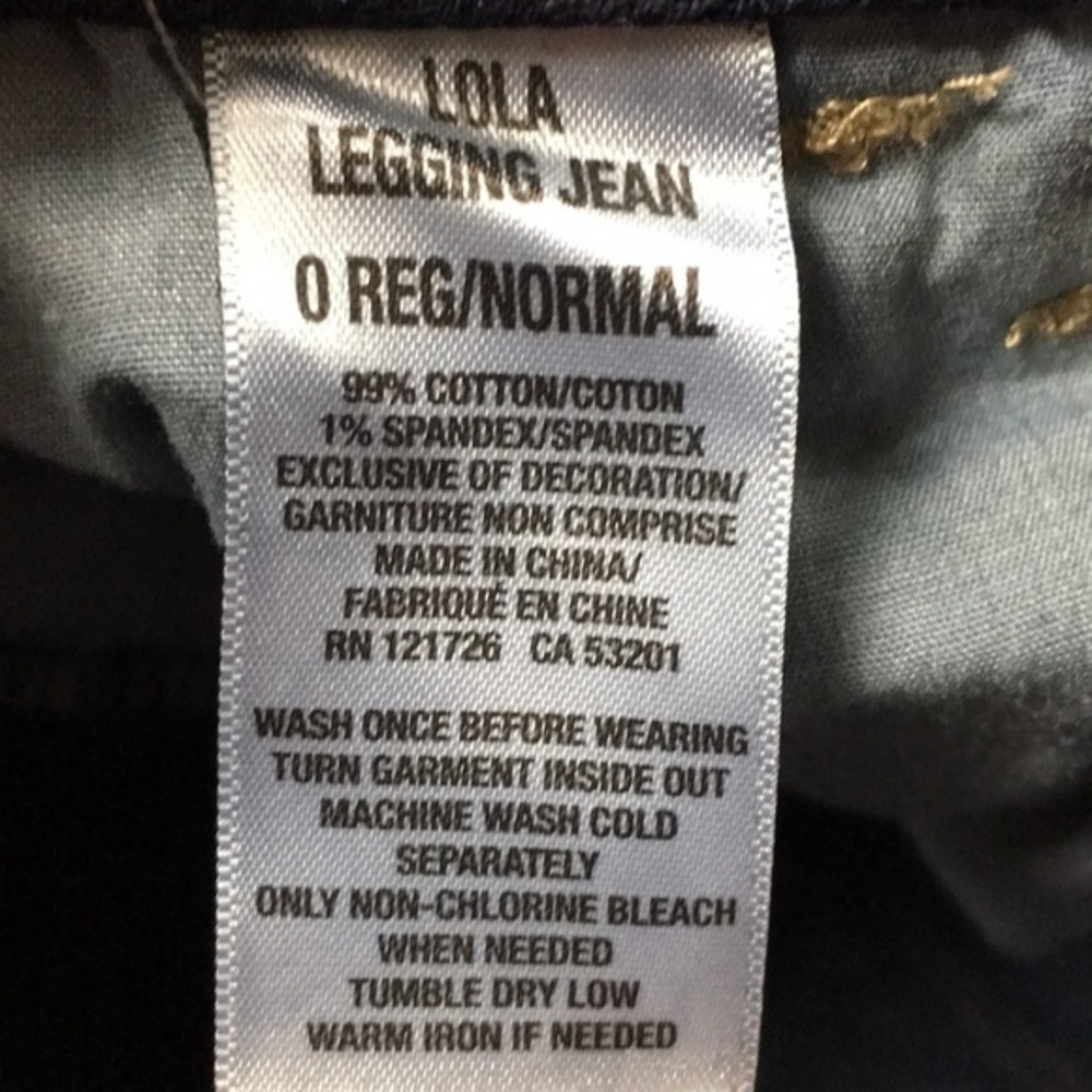 Aeropostale Lola Jeggings Size 0 - Picture 4 of 6